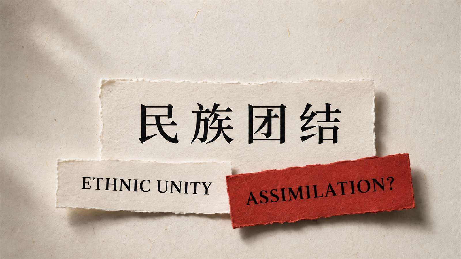 民族团结: Ethnic Unity, Assimilation?