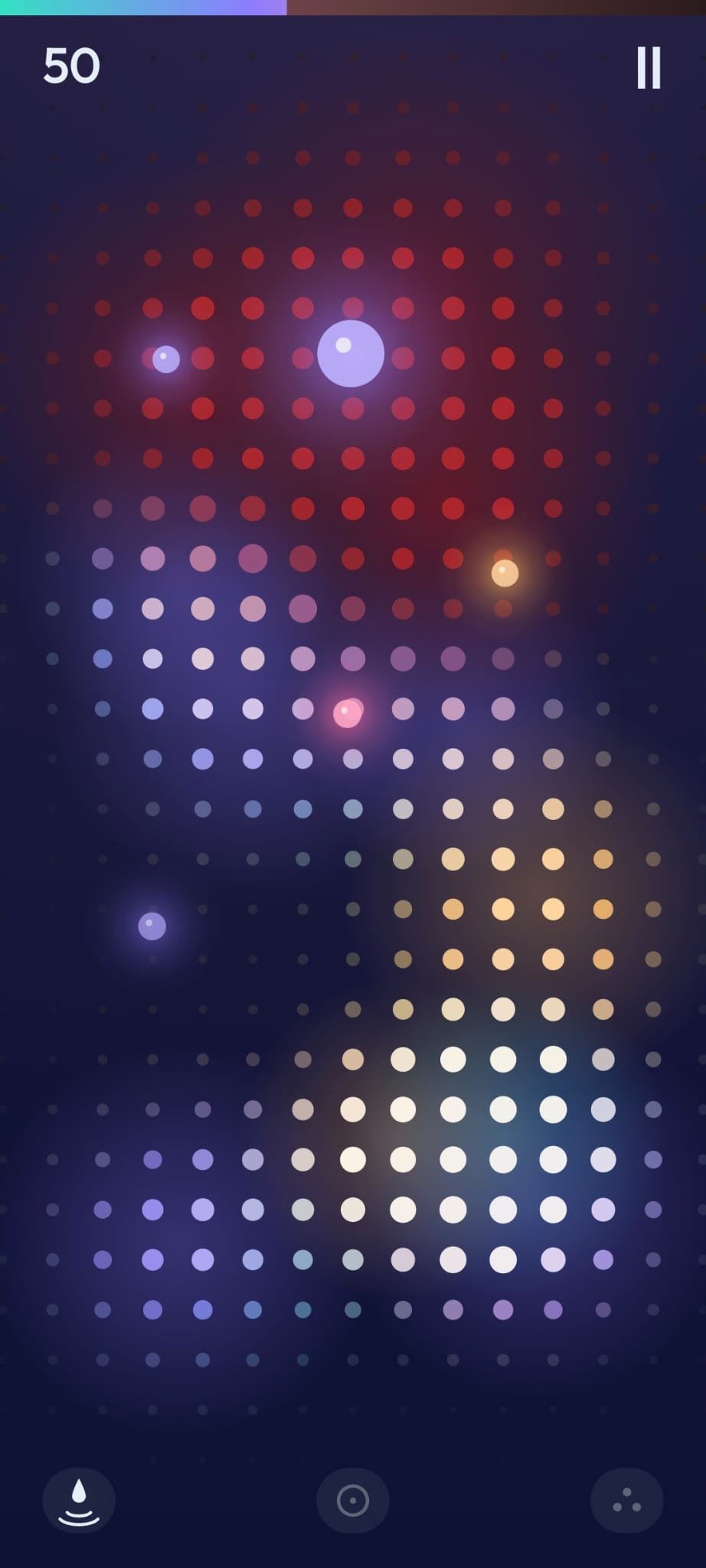 A richly coloured level in The Ripple